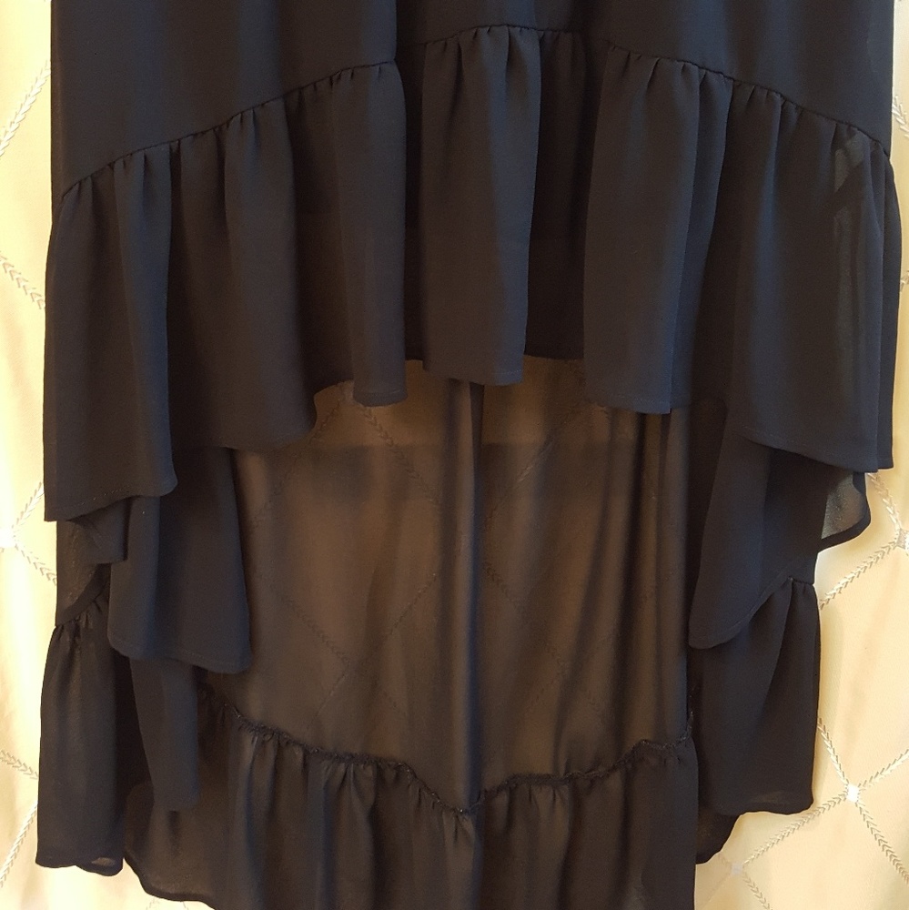High Low Ruffle skirt - Picture 2 of 5